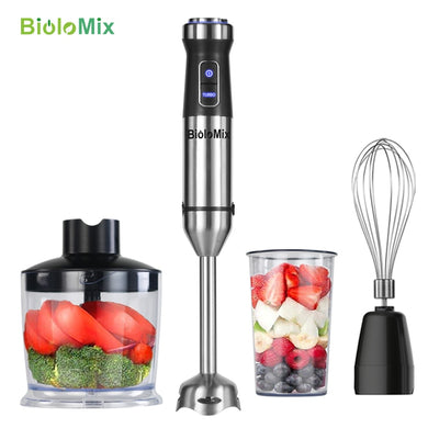 Multi functional Stainless Steel Portable Electric food hand blender