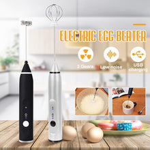 Load image into Gallery viewer, 2 Head 3 Speeds Electric Food Blender Mixer Kitchen Blender Egg Beater Vegetable Baby Food Stand Blend Milk Coffee Frother Mixer