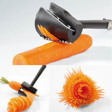 Load image into Gallery viewer, Roll Flower Decorative  Potato Carrot Cutter Slicer  Fruit Vegetable Slicer Peeler  Kitchen Accessories  Carving Roll Tools