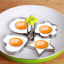 Load image into Gallery viewer, 1Pcs Stainless Steel Fried Egg Mold Pancake Bread Fruit and Vegetable Shape Decoration Kitchen Accessories Kitchen Gadgets. Q