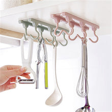 Load image into Gallery viewer, Kitchen Accessories Decoration Home Kitchen Cabinets Storage Racks 6 Hanging Kitchen  Gadgets Strong Hooks Kitchen Supplies. Q