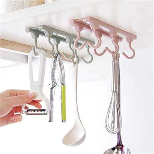 Kitchen Accessories Decoration Home Kitchen Cabinets Storage Racks 6 Hanging Kitchen  Gadgets Strong Hooks Kitchen Supplies. Q