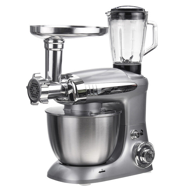 New Stand Mixer 6 Speed Multifunctional Electric Food-Blender Mixer 1000W Meat Grinder Food Processor Dough Beater Kitchen Tools