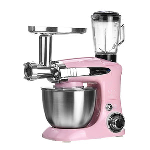 New Stand Mixer 6 Speed Multifunctional Electric Food-Blender Mixer 1000W Meat Grinder Food Processor Dough Beater Kitchen Tools